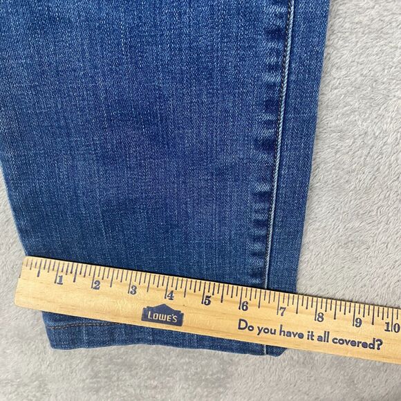 John Varvatos Jeans‎ Mens 32x29 Blue Straight Leg Medium Wash Cotton Distressed - Picture 6 of 11